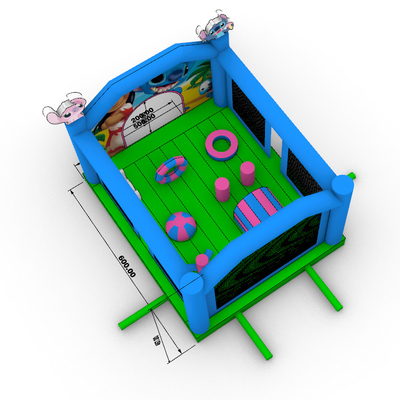 Wydmuchowy dom na wyskokiem impreza Wydmuchowy dom na wyskokiem Jump Bouncy Castle Combo dla dorosłych dzieci
