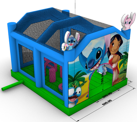 Wydmuchowy dom na wyskokiem impreza Wydmuchowy dom na wyskokiem Jump Bouncy Castle Combo dla dorosłych dzieci