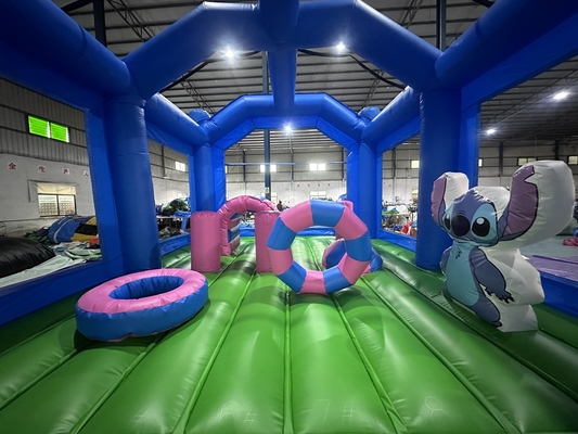 Wydmuchowy dom na wyskokiem impreza Wydmuchowy dom na wyskokiem Jump Bouncy Castle Combo dla dorosłych dzieci