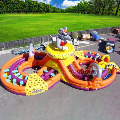 Zewnętrzny Tor Przeszkód dmuchany Traktor Tor Przeszkód Sprzęt Traktor Tor Przeszkód dmuchany