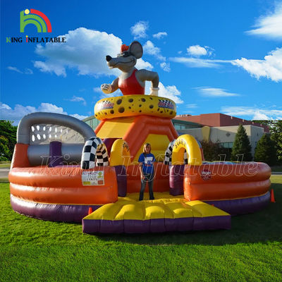 Zewnętrzny Tor Przeszkód dmuchany Traktor Tor Przeszkód Sprzęt Traktor Tor Przeszkód dmuchany