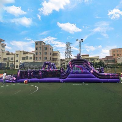 Komercyjne zajęcia sportowe na świeżym powietrzu dla dorosłych, dmuchane zamki, tory przeszkód, dmuchańce dla dzieci