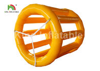 Materiał PVC szczelny żółty 2,5 m nadmuchiwany wałek wodny 2,5 m wysokości lub niestandardowa zabawka