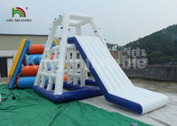 7.5 * 3.5 * 4m Biały nadmuchiwany Jungle Joe Water Toys Climbing Tower For Water Park