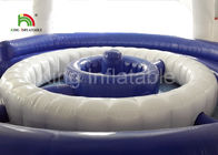 Dostosowane 8 * 5m wodoodporne dmuchane zabawki wodne z pokryciem namiotowym CE SGS EN71