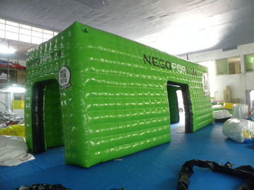Namiot imprezowy Green Square z plandeką PVC 0,6 mm - 0,9 mm, wodoodporny i ognioodporny