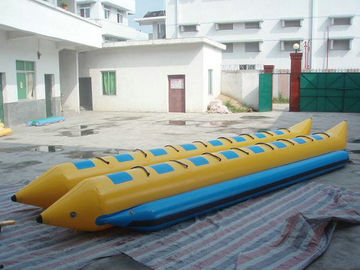 Sea / Lake Inflatable Banana Boat Single Line For Outdoor Entertainment