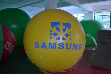 Handlowe nadmuchiwane reklamy Balony z helem do reklamy zewnętrznej / Multi Color