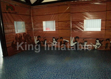 Outdoor Pub Cabin 8 X 6m Hermetyczny nadmuchiwany namiot imprezowy z cyfrowym nadrukiem