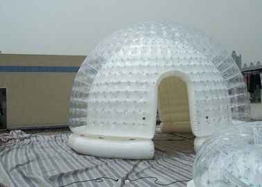 Semi Transparent Inflatable Bubble Namiot / Namiot z białym plandeką PCV