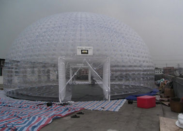 Semi Transparent Inflatable Bubble Namiot / Namiot z białym plandeką PCV
