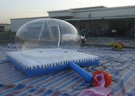 Christmas Inflatable Snow Globe / Clear Bubble Tent z materacem i zamkiem