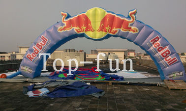12m rozpiętości nad 4m wysokiej nadproża Oxford tkaniny do promocji Red Bull