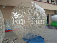 Odkryty Wyczyść Nadmuchiwany Zorbing Ball / Big Glass Balls z 1-letnią gwarancją