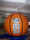 Plac zabaw dla dzieci Nadmuchiwane balony reklamowe Kształt koszykówki z cyfrowym drukowaniem