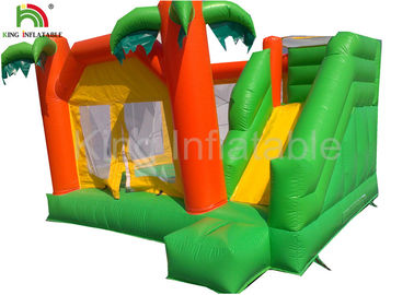 Rainforest theme 0,55mm PVC Funny Nadmuchiwany zamek do skakania dla dzieci / dorosłych