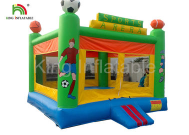 Trwały odkryty dmuchany skaczący zamek Combo Giant Amusement Park Equipments