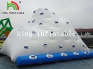 Backyard White Inflatable Water Iceberg / Trwałe PVC Niestandardowe logo wody z nadrukiem