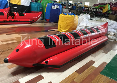 Czerwonej wody Gra Banana Boat Nadmuchiwane Fly Fishing Boats for Water Racing Sport