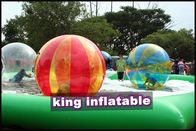 Kolorowe PVC nadmuchiwane wody Ball / Water Ball z 2 m średnicy dla parku rozrywki