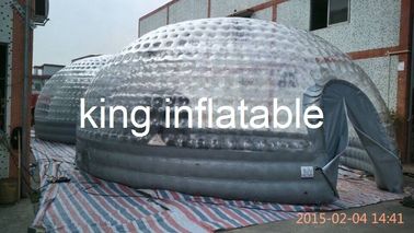 1.0 Mm PVC przezroczysty nadmuchiwany namiot powietrzny o średnicy 5m Certyfikat CE