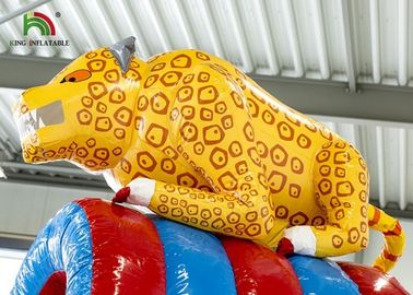 Blow Up Combo Jumper samochodów Nadmuchiwany zamek skok Bounce dom ze zjeżdżalnią