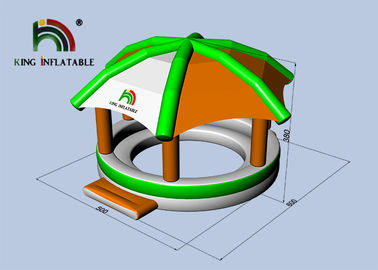 Lake Sea Floating Obstacle Course / Inflatable Water Park Games Resort