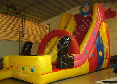 7 * 4 * 5,5 m Nadmuchiwany Dry Clown Theme PVC Bounce Domy dla dzieci