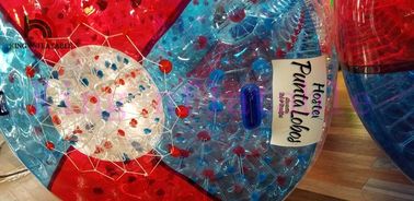 Wodoodporna PVC / TPU OEM Duża nadmuchiwana zabawka wodna z pompą powietrzną CE do gry w wodę