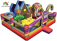 Candy Theme PVC Blow Up Bouncy Castle Kolorowy i niesamowity design dla dzieci