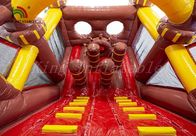 Nietoksyczne gry sportowe na świeżym powietrzu Blow Up Obstacle Course, Trwała łódź piracka z PVC