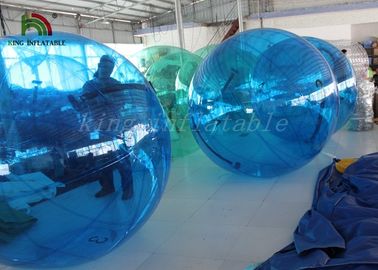 2 m Dia Blue PVC nadmuchiwana piłka spacerowa na wodzie dostosowana do potrzeb dzieci i dorosłych