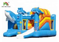Ocean World Inflatable Jumping Castle With Slide Retardant