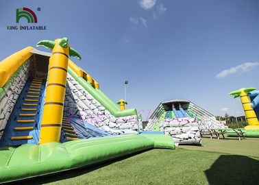 Multiplay Combo Playground Inflatable Amusement Park Bright Color Trwałe