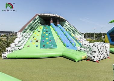 Multiplay Combo Playground Inflatable Amusement Park Bright Color Trwałe