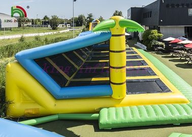 Multiplay Combo Playground Inflatable Amusement Park Bright Color Trwałe