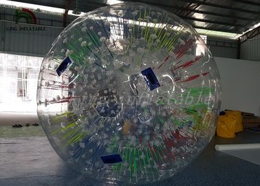 Shining Zorb / Clear Inflatable Coloful Shining Flash Roller Ball Do toczenia Grassplot