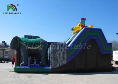 Commercial Multipropose Inflatable Amusement Park Niesamowity design Nietoksyczność