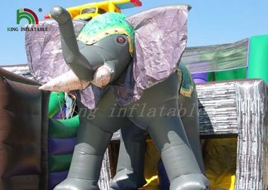 Commercial Multipropose Inflatable Amusement Park Niesamowity design Nietoksyczność