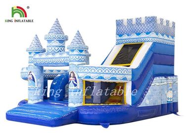 Trwały zamek pałacowy PVC Nadmuchiwany zamek skokowy Combo Slide Digital Printed