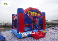 Komercyjny nadmuchiwany dom Bounce Spiderman Drukuj odkryty zamek do wynajęcia