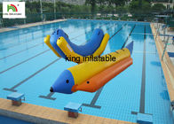0.9mm PCV Nadmuchiwane Banana Boat / Water Inflatable Banana Tratwa Dla Stream Fly Fishing