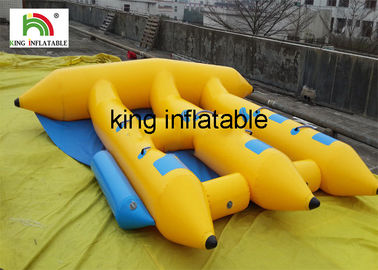 Gorące dmuchane Fly Fishing Boats With Motor / Funny Pontoon Boats For Fly Fishing