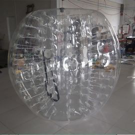 Przezroczysta kulka nadmuchiwanego zderzaka z kulką 1,0 mm PVC 1,2 / 1,5 m Średnica