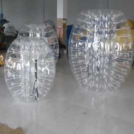 Przezroczysta kulka nadmuchiwanego zderzaka z kulką 1,0 mm PVC 1,2 / 1,5 m Średnica