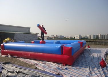 Red and Blue Gladiator Joust Inflatable Sports Games for Kids and Adults