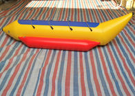 Jednorzędowe dmuchane łodzie wędkarskie / łódź bananowa dla 4 osób plandeki z PCV 0,9 mm