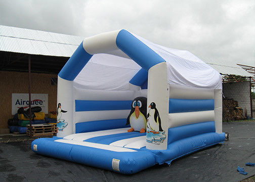 5m * 4m Penguin Theme Nadmuchiwane domy dla dzieci