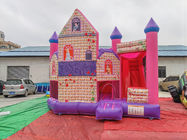 Outdoor Kids Inflatable Princess Theme Jumping Castle Bounce House Plandeka PCV
