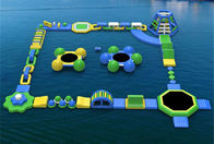 Gigantyczne komercyjne nadmuchiwane parki wodne Letnie zabawki wodne Gra dla jeziora